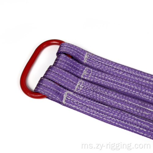 Multi-kaki 4 kaki mengangkat pengendalian sling webbing bulat